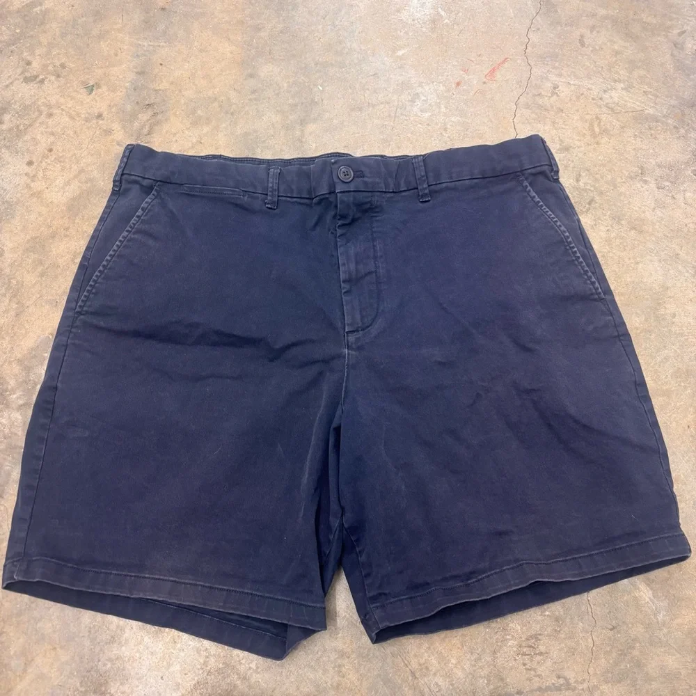 Gap Men’s 8" Essential Modern Chino Shorts Bundle Mens 38 Gray Navy Olive - Picture 7 of 13